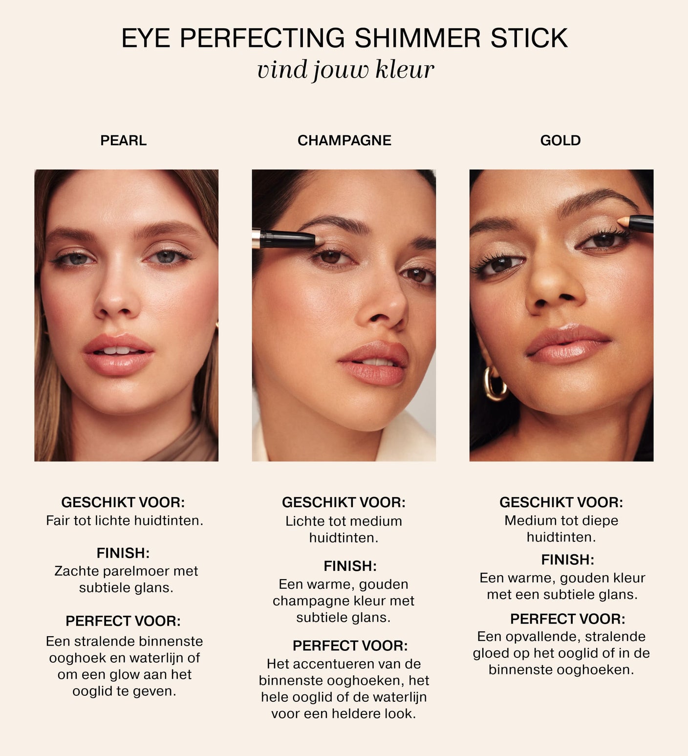 Meroda Eye Shimmer Stick Find your Shade